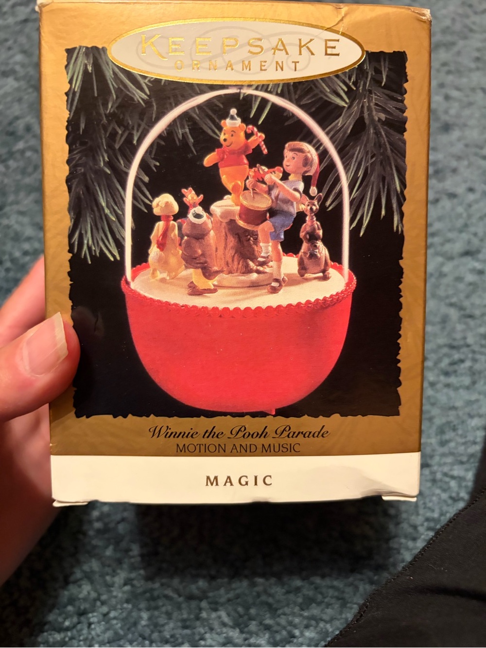 Hallmark Keepsake Winnie the Pooh Parade Musical Ornament 1994